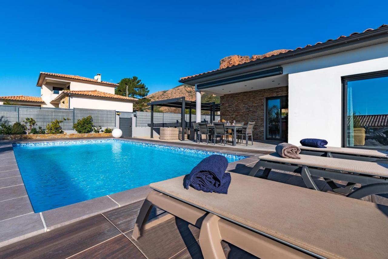 Afa Proche Ajaccio, Magnifique Villa Avec Piscine Privee 8 Personnes 外观 照片